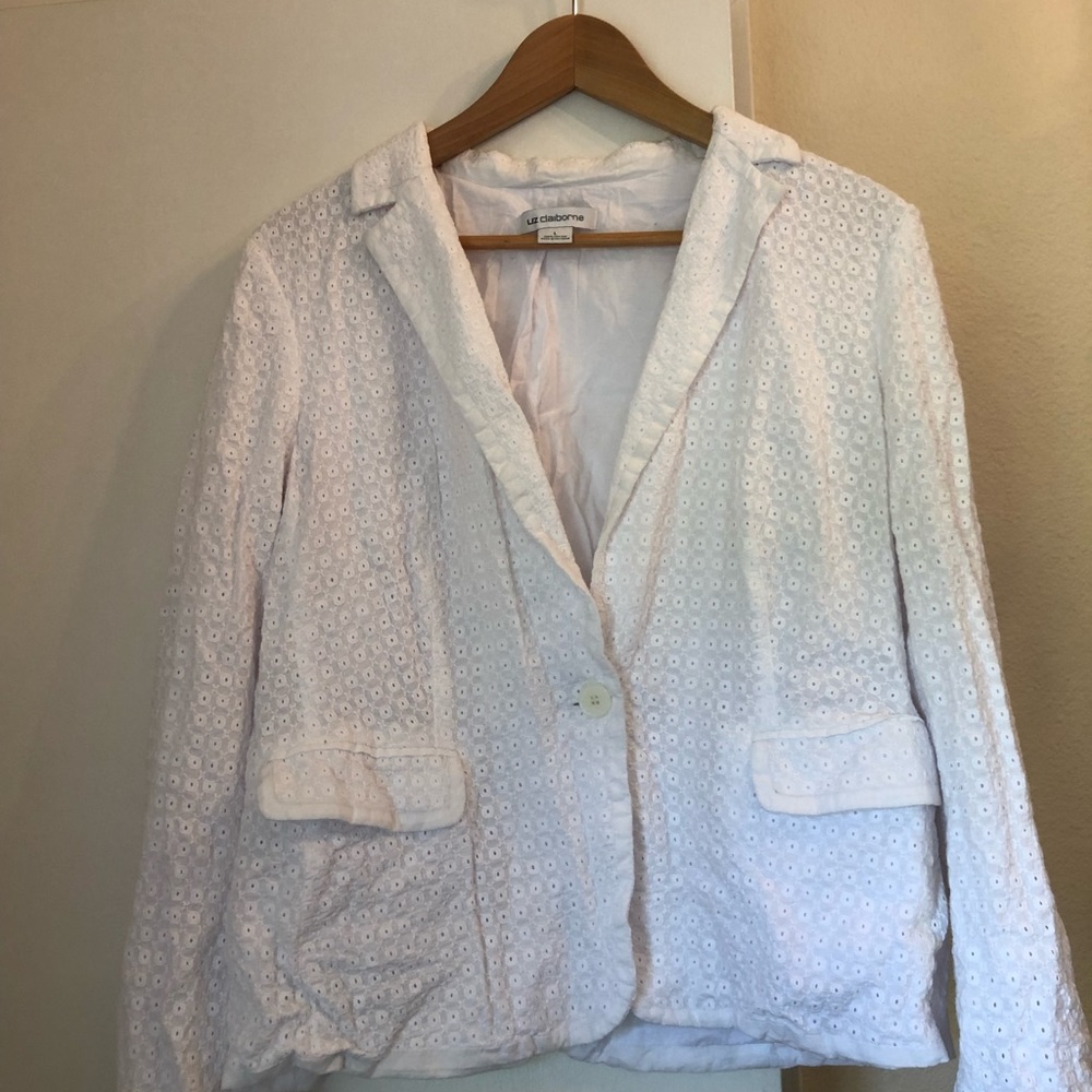 White blazer
